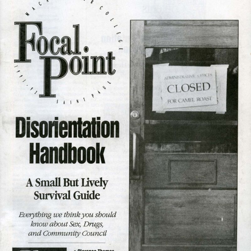 Focal Point Disorientation Handbook Fall 1991